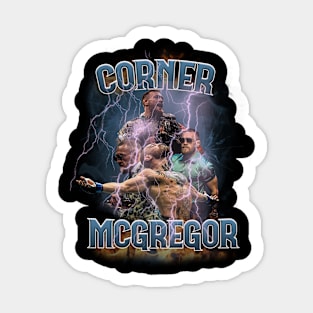 Cornor Mcgregor bootleg t shirt design Sticker